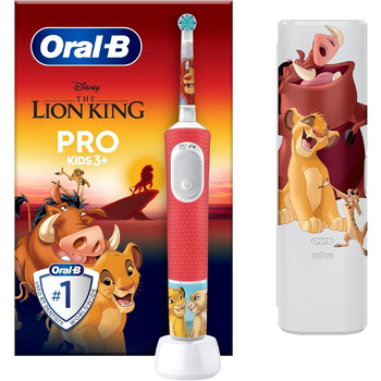 Електрична зубна щітка Oral-B Pro Kids Lion King, розроблена компанією Braun