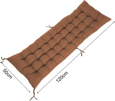 Подушка Лавка Подушка Патіо Шезлонг Внутрішня подушка-гойдалка для шезлонгів Меблі для саду Прикраса саду Прикраса майданчика для сидіння на відкритому повітрі