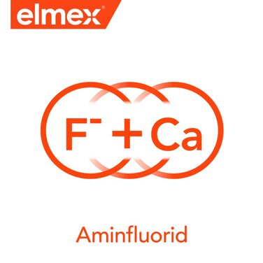 Зубна паста elmex Caries Protection 4x75 мл Медична чистка зубів для високоефективного захисту від карієсу пропонує подвійну активну захисну плівку з фторидом кальцію для пружних зубів 4 шт. 75 мл