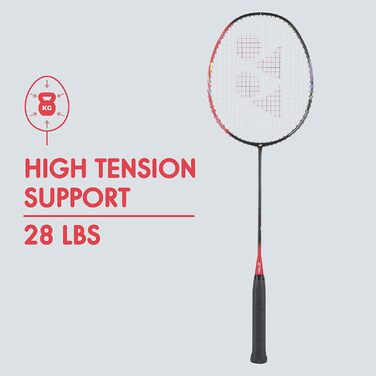 Ракетка для бадмінтону YONEX Graphite серії Astrox Lite (G4, 77 г, натяг 13,6 кг) (Astrox 01 Clear Black Red)