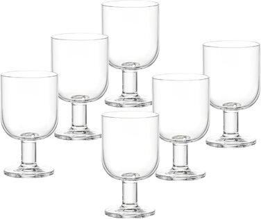 Келих для коктейлів Emilja Hosteria Goblet 345 мл - 6 шт. десертне скло келих для вина