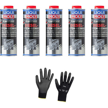 Захисні рукавички Iloda 5xOriginal Liqui Moly 1l Pro-Line JetClean Diesel System Cleaner 5149