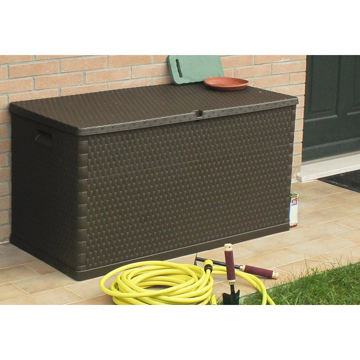 Коробка для подушки Toomax Multibox Rattan 420, коричнева