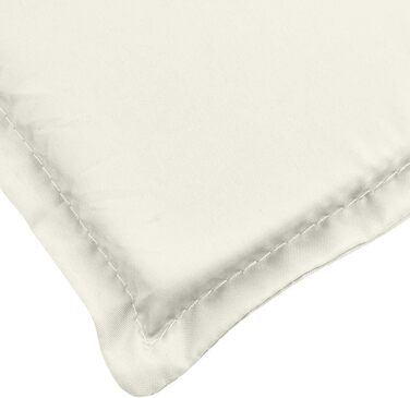 Подушка для шезлонга ZEYUAN Melange Cream 200x50x4 см Тканина, Подушка для шезлонга, Подушка для шезлонга, Подушка для шезлонга, Подушка для лави, Подушка для стільця для високих класів, Подушки для шезлонгів - 4002500