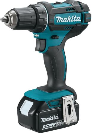 Акумуляторний дриль-шуруповерт Makita DDF482RFJ 18 В / 3.0 Агод з 2 акумуляторами та зарядним пристроєм MAKPAC