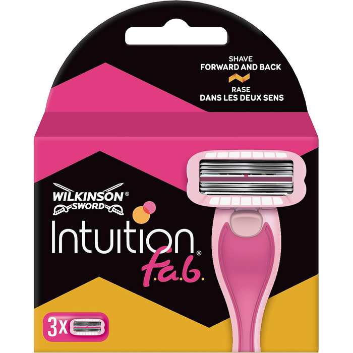 Леза бритви Wilkinson Sword Intuition fab для жінок, 3 шт.