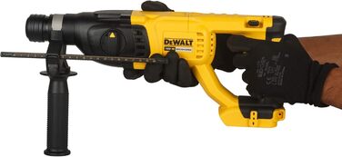 Акумуляторний комбінований перфоратор DEWALT SDS Plus XR (з пневматичним ударним механізмом і безщітковим двигуном для різних видів свердління та легких довбальних робіт, 1 акумуляторний перфоратор Li-Ion 18 В) DCH133NT