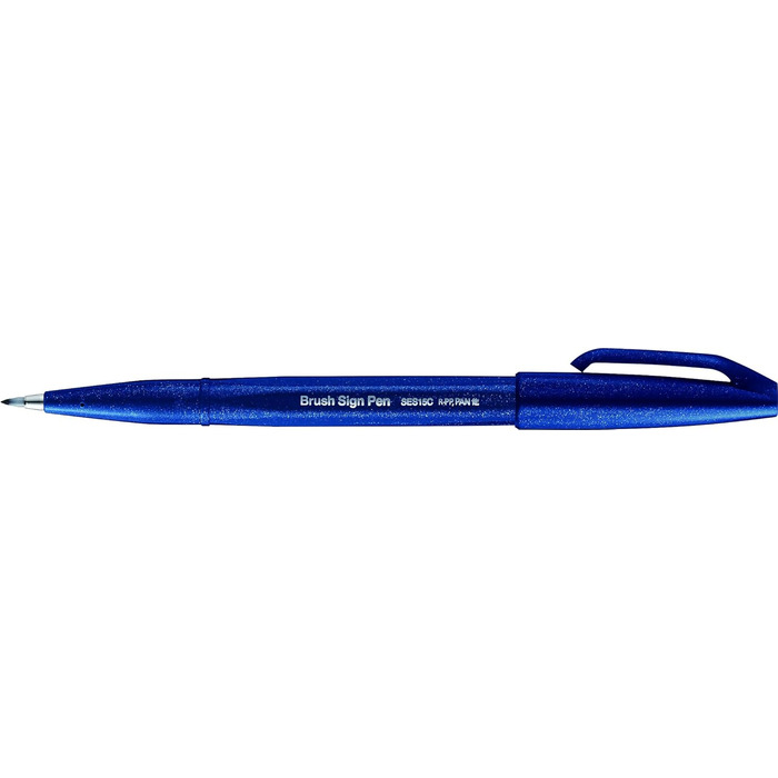 Пензлик Pentel Arts Sign Pen SES15C/6TREND, 6 шт. 6 шт. (1 упаковка) Модні кольори