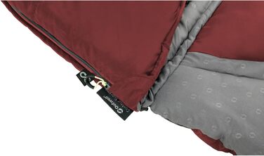 Спальний мішок Outwell Unisex - Adults Contour Lux Red, спальний мішок з ковдрою, червоний, 220 x 85 x 85 см