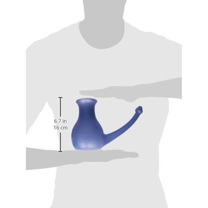 Горщик Yogishop NoseBuddy neti Pot, синій синій