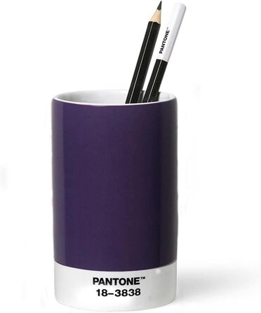 Настільний органайзер Pantone Чашка для олівців, порцеляна, холодний сірий 9, сірий