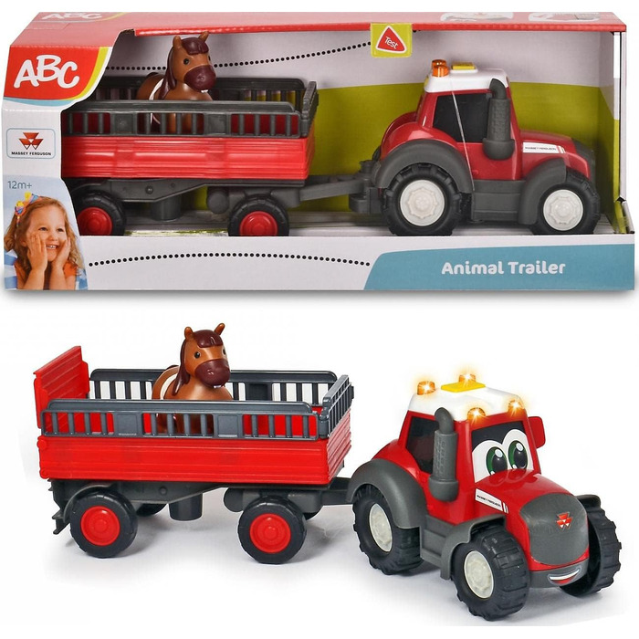 Причіп для тварин, 204115002 ABC Massey Ferguson