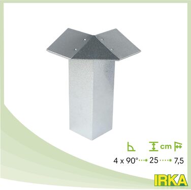 Паркан від слимаків Тип 2 Повний комплект Alu-Zinc - Крайка ліжка 25 x 0,05 см, 10 шт. бічна панель 1 м, 4 кутові роз'єми, 7060