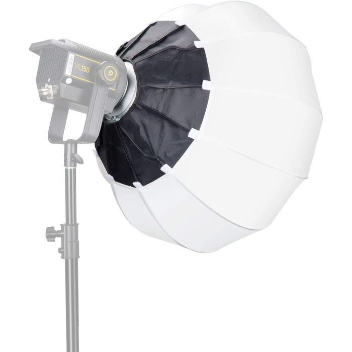 Ліхтар Softbox 85см CS-85D Bowens Mount Softbox М'який світловий модифікатор для Aputure 300D Mark II 120D Godox SL-60W VL150 SL150WII FV150 AD200PRO AD300 AD400PRO AD600 VL300 VL200 UL150 85CM33.46INCH