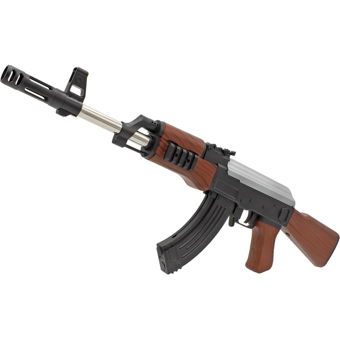 Гвинтівка страйкбольна B.W. Softair Gun набої AK 47 (A76) - чорний професійний повний ABS 57 см. Вкл. магазин та менше 0.5 Дж (від 14 років)