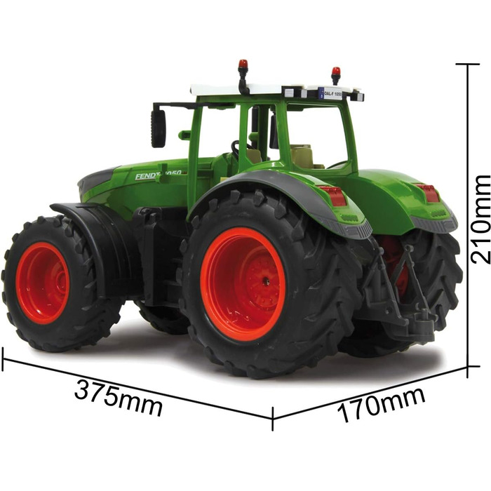 Трактор Fendt 1050 Vario на дистанційному управлінні (116 2.4Ghz) зі звуковим освітленням і різними функціями водіння (Fendt Tractor)