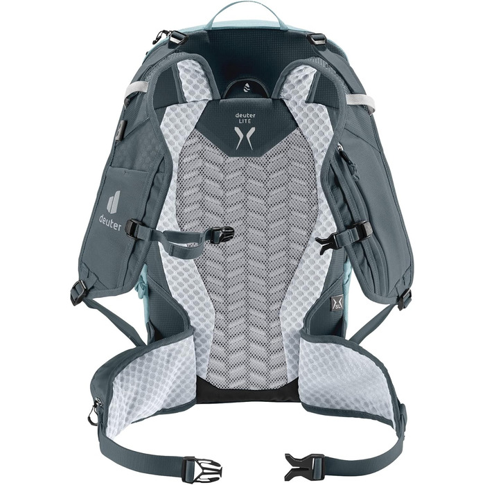 Жіночий туристичний рюкзак deuter Futura 21 SL, графіт-сланець та легкий жіночий туристичний рюкзак Speed Lite 23 SL, сланець-графіт