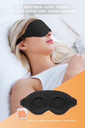 2, 2023 Upgraded 3D Eye Mask for Men and Women, 100 Opaque, with regulable Elastic Band and bersups, Ideal for Travel, Black, 2, 2023 Upgraded 3D Eye Mask for Men and Women, 100 Opaque, with regulable Elastic Band and bersups, Ideal for Travel, Black