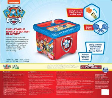 Надувний стіл для піску та води Paw Patrol Table Надувний стіл для піску та води на відкритому повітрі