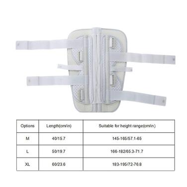 Іммобілізатор коліна Semme, брекет регульований колінний ортез Підтримка суглобів Хірургічна фіксація Стабілізація переломів колінного суглоба Підтримка гомілковостопного суглоба (M)