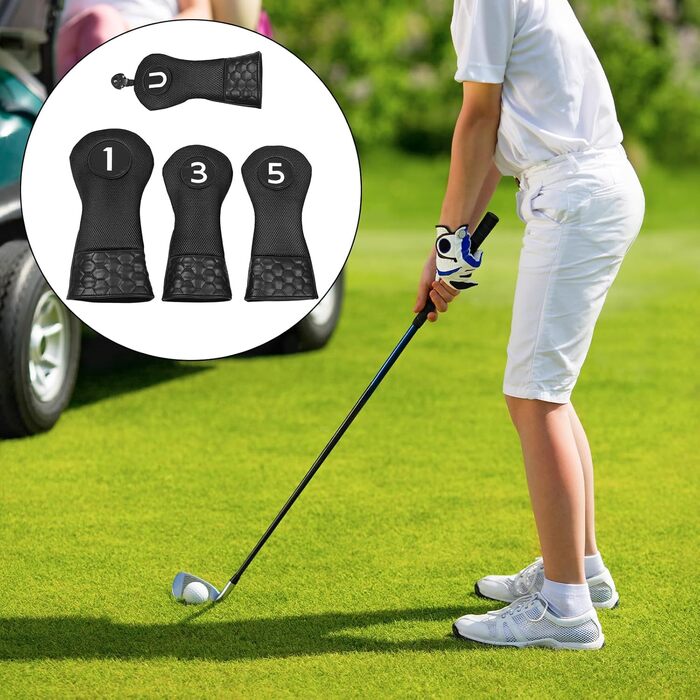 4pcs PU Golf Club Putter Headcover, Golf Club Headcover, Golf Club Headcover, Golf Club Headcover, Club Head Cover, Club Head Cover, Club Head Cover, Club, 4pcs PU Golf Club Putter Headcover, Golf Club Headcover, Golf Club Headcover, Golf Club Headcover, 