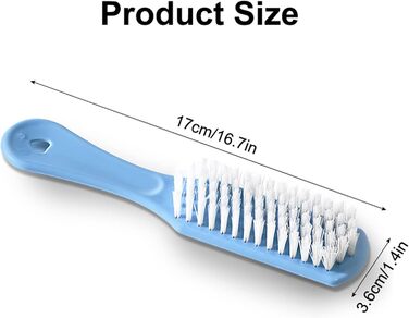 Щітка для взуття TRASKA 1/3/5 шт. Щітка для чищення Домашня щітка для водопроводу Портативні щітки для взуття кросівок Пластикова сильна щітка для чищення стін Інструменти для чищення Синій