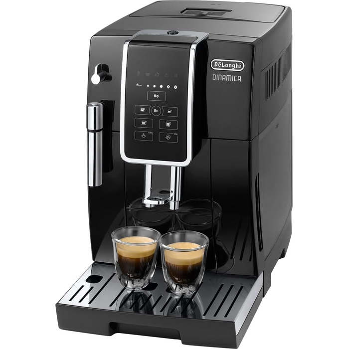 Автоматична кавоварка DELONGHI Dinamica Ecam 350.15.B ECAM358.15.B Black S11 0132221014 Чорна, 1 завантаження