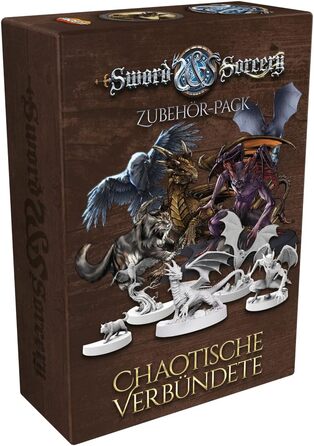 Меч і чаклунство - Хаотичні союзники, розширення аксесуарів, експертна гра, підземелля, 1-5 гравців, вік 13, 60 хвилин, німецька мова