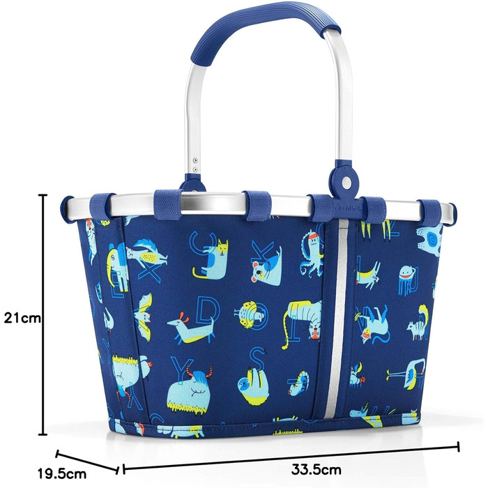 Сумка для перенесення XS Kids, IA, кошик, ABC Friends Blue (4066)