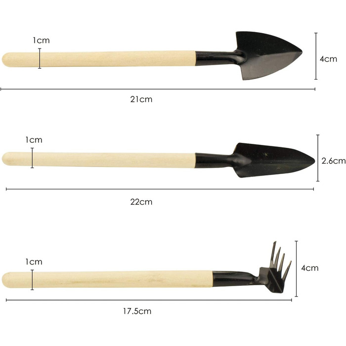 Набір міні-інструментів для саду Лопата Граблі Посадка Совок Квітковий горщик Інструменти Розсада Тепличні рослини