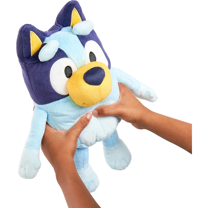 М'яка іграшка Bluey, що розмовляє, 33 см, інтерактивна, співає поруч з Bluey, 9 різних приказок