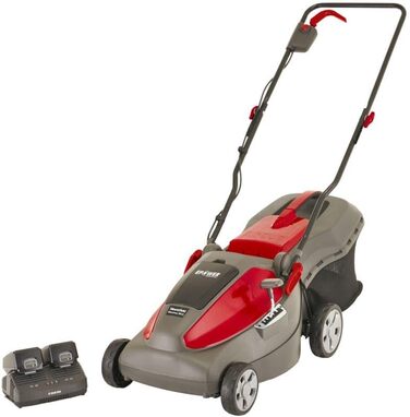 Акумуляторна газонокосарка Mountfield Electress 38 Li Kit, 38 см різання, з акумулятором 20 В (2х4 Ач) та зарядним пристроєм