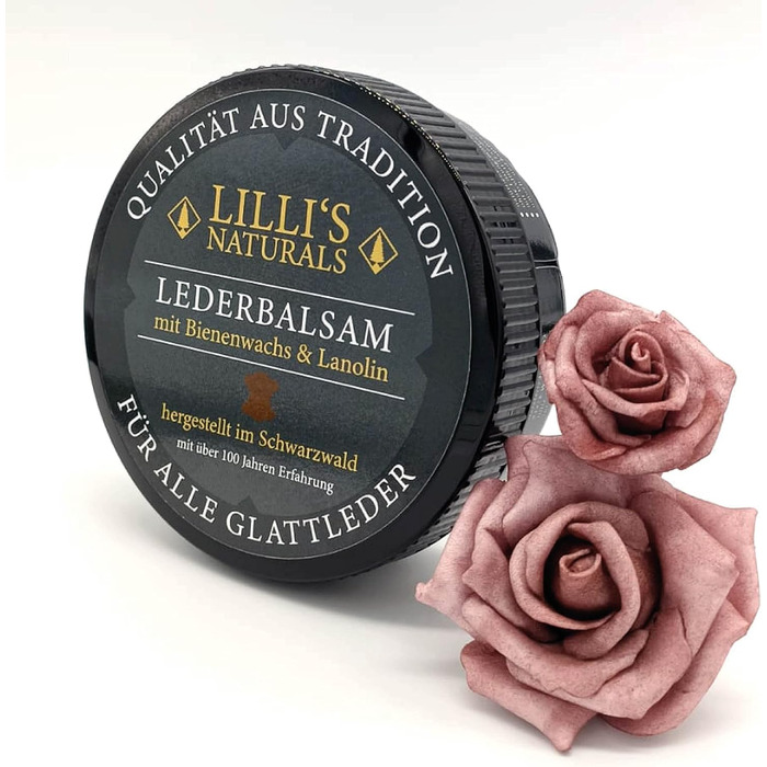 Крем для взуття Lillis Leather Care Leather Balm 200мл в наборі з щіткою для взуття та щіткою-банкою Leather Care Brown