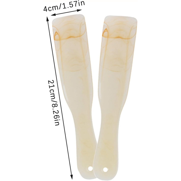 Ріжок для взуття 21 см, міцний підйомник для взуття, форма ложки, корисний ріжок для взуття, помічник для ледачого взуття, легко надягати та знімати аксесуари для взуття, ріжковий ріжк для взуття для чоловіків, жінок(