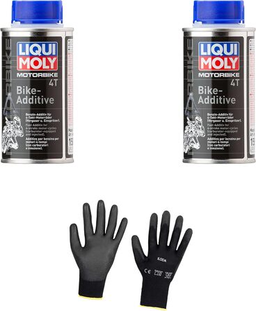 Захисні рукавички Iloda 2xOriginal Liqui Moly 125 мл Мотоцикл 4T Bike-Additive 1581