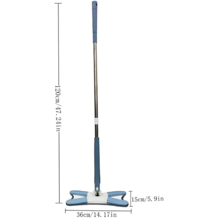 Швабра для паркету, волога швабра для миття підлоги, швабра для миття паркету, Х-подібна швабра для ледачих, плоска швабра для миття підлоги на 360 градусів для миття в домашніх умовах, вільні руки, 1 1 X швабра, 3 X накладки на швабру