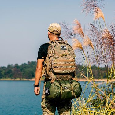 Компресійний мішок OneTigris 25L Водовідштовхувальний мішок для спальника, подорожей, кемпінгу, відпочинку на природі