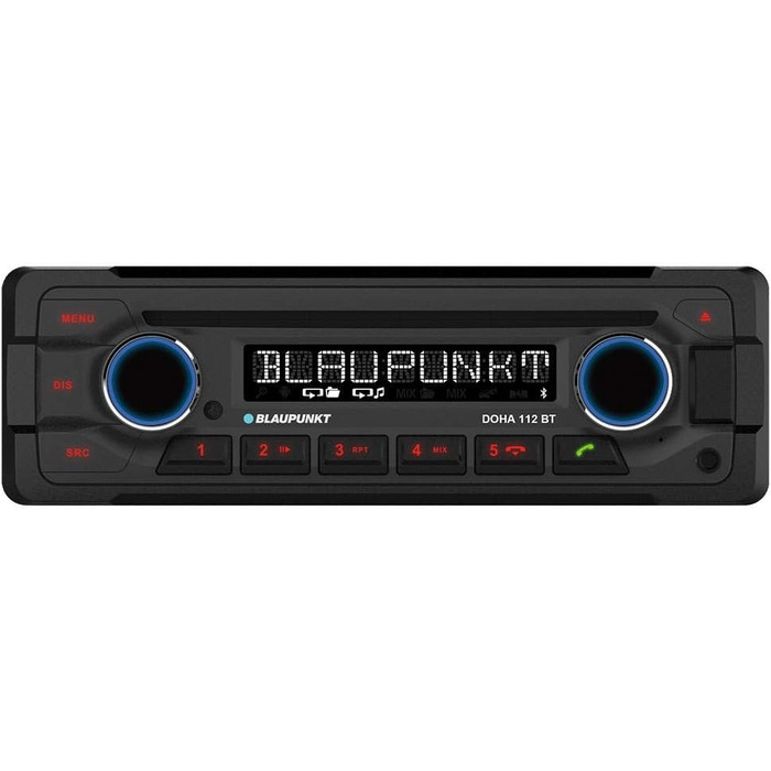 Система гучного зв'язку Bluetooth, 12 В, Heavy Duty Design DOHA112BT (комплект з мікрофоном), 1-DIN