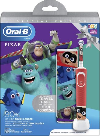 100 CEPILLO DIENTES ELECTRICO EDICIN SPECIAL PIXAR REGALO STUCHE, 100 CEPILLO DIENTES ELECTRICO EDICIN SPECIAL PIXAR REGALO STUCHE