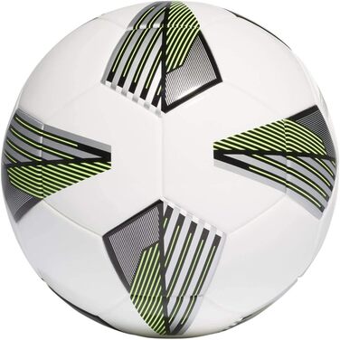 Екіпірування - Футбольні м'ячі Tiro Junior 290 грамів Lightball White / Black / Silver Met / Team Solar Green 5