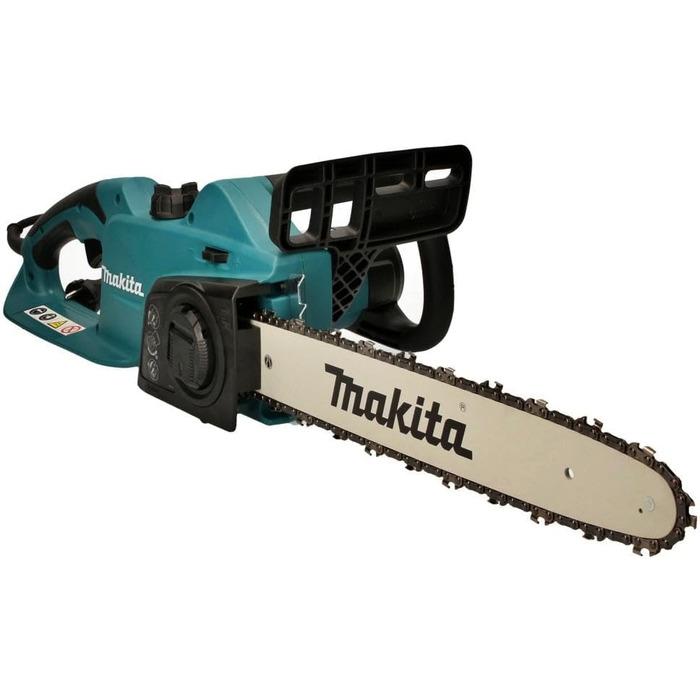 Бензопила Makita, 1.800 Вт, Чорна, Синя, Розмір 40 см Одинарна