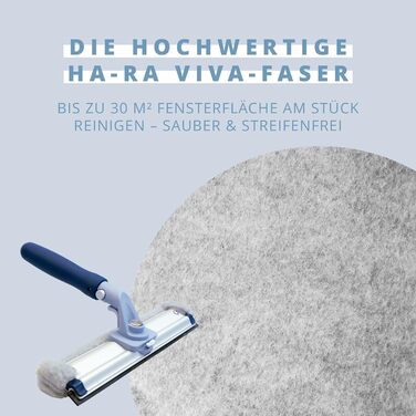 Алюмінієва рейка I Очищає 30 м площі вікна за один раз за допомогою високоякісного засобу для миття вікон Viva fibre I 32 см, 32