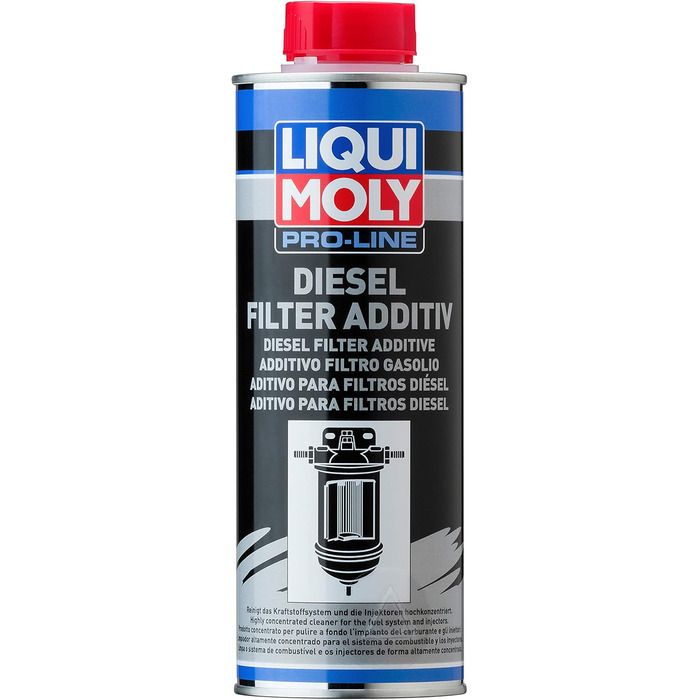 Захисні рукавички Iloda 3xOriginal Liqui Moly 500 мл Pro-Line з присадкою до дизельного фільтра 20790