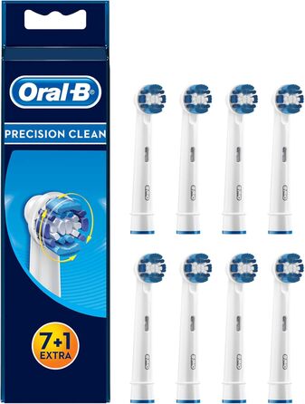 Щітки Braun Oral-B EB Precision Clean 7 1 Blue White 8 шт. (1 упаковка)