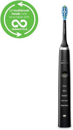 Електрична зубна щітка Philips Sonicare DiamondClean зі штепсельною вилкою для бритви Великобританії