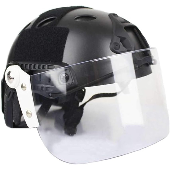 Тактичний шолом Окуляри Clear Riot Visor Face Shield Окуляри для страйкболу Аксесуари для страйкболу Пейнтбол