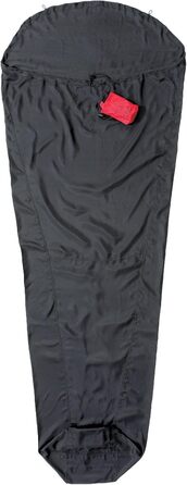 Кокон Спальний мішок Каюта Спальний мішок MummyLiner Expedition RS Silk Black 85'x33/19'