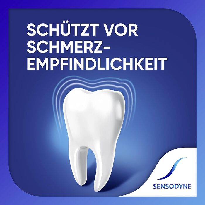 Зубна паста Sensodyne MultiCare ніжна біла, 4 шт. 75 мл, щоденна зубна паста з фтором, для чутливих зубів біла зубна паста з фтором