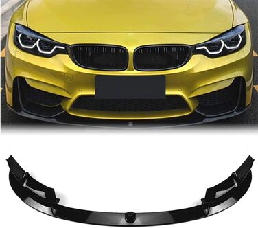 Передній спойлер REXGEL з ABS для BMW F80 M3 F83 F82 M4 2015-2020, дифузор розгалужувача штанги переднього бампера, обвіс із захистом від зіткнень автомобіля