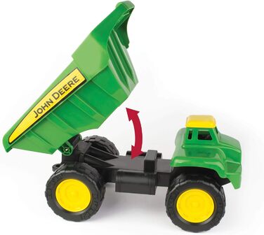 Самоскид John Deere 736 35766 з великим ковшем (був 42928), зелений самоскид з великим ковшем